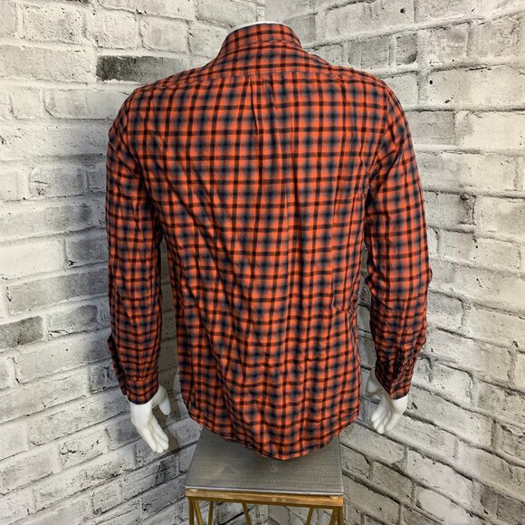 Diesel Checkered Print Long Sleeve Casual Shirt - Picture 5 of 12